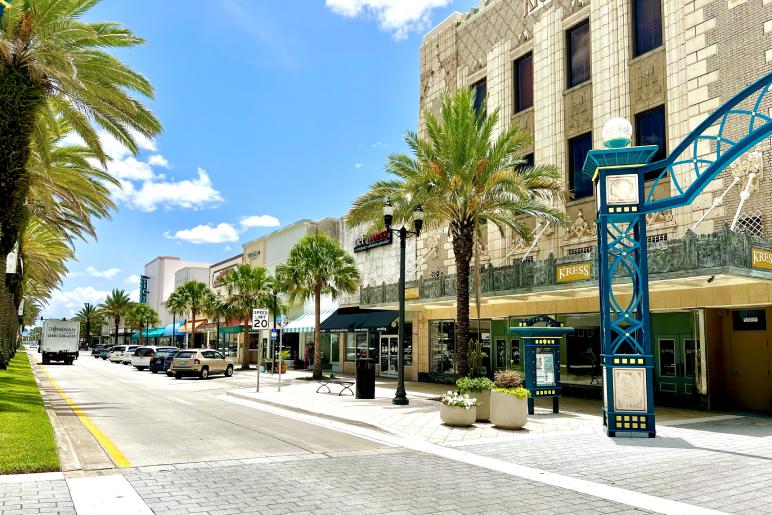 Explore Downtown Daytona Beach