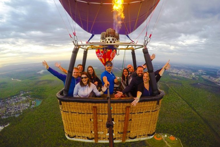 Take a Hot Air Balloon Ride